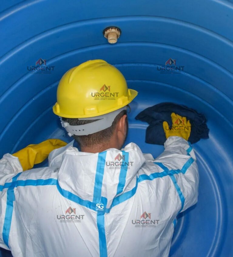 تنظيف الخزانات …